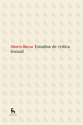 ESTUDIOS DE CRITICA TEXTUAL