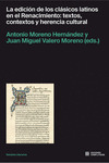 LA EDICIÓN DE LOS CLÁSICOS LATINOS EN EL RENACIMIENTO: