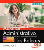 AUXILIAR ADMINISTRATIVO. ADMINISTRACION GENERAL DE LA COMUNIDAD AUTONOMA DE LAS