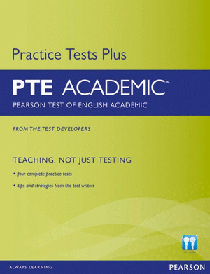 PEARSON TEST OF ENGLISH ACADEMIC PRACTICE TESTS PLUS AND CD-ROM       WI