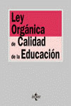 LEY ORGÁNICA DE CALIDAD DE LA EDUCACIÓN