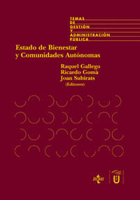 ESTADO DE BIENESTAR Y COMUNIDADES AUTÓNOMAS