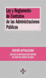 LEY Y REGLAMENTO DE CONTRATOS DE LA ADMINISTRACIONES PUBLICAS