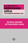 LEY REGIMEN JURIDICO ADMINISTRACIONES PUBLICAS