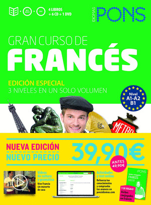 GRAN CURSO DE FRANCES PONS NUEVA EDICION