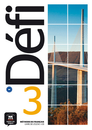 DEFI 3 LIVRE DE LŽELEVE + CD