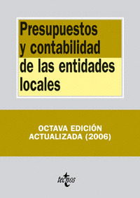 PRESUPUESTOS Y CONTABILIDAD DE LAS ENTIDADES LOCALES