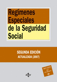 REGIMENES ESPECIALES DE LA SEGURIDAD SOCIAL (2ª ED.)