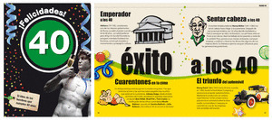 ¡FELICIDADES! 40 (HOMBRE)