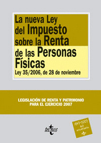 NUEVA LEY DEL IMPUESTO SOBRE LA RENTA DE LAS PERSONAS FÍSICAS, LA