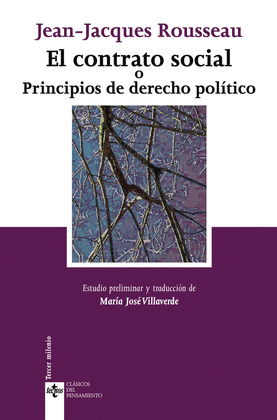 CONTRATO SOCIAL O PRINCIPIOS DE DERECHO POLITICO, EL