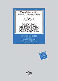 MANUAL DE DERECHO MERCANTIL, II: CONTRATOS MERCANTILES...