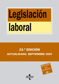 LEGISLACION LABORAL (23ª EDICION, 2007)