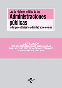 LEY DE REGIMEN JURIDICO DE LAS ADMINISTRACIONES PU
