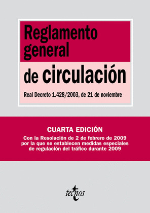 REGLAMENTO GENERAL DE CIRCULACIÓN