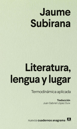 LITERATURA, LENGUA Y LUGAR