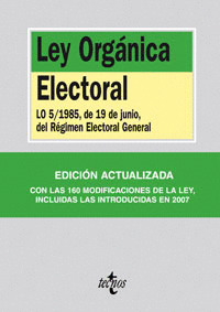 LEY ORGANICA ELECTORAL