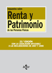 IMPUESTOS SOBRE RENTA Y PATRIMONIO DE LAS PERSONAS FÍSICAS