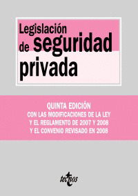 LEGISLACIÓN DE SEGURIDAD PRIVADA