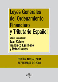 LEYES GENERALES DEL ORDENAMIENTO FINANCIERO Y TRIBUTARIO ESPAÑOL (2008)