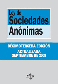 LEY DE SOCIEDADES ANÓNIMAS