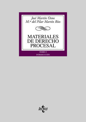 MATERIALES DE DERECHO PROCESAL, TOMO I: INTRODUCCION