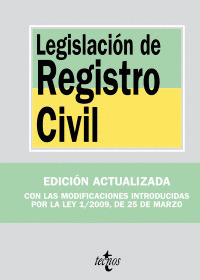 LEGISLACIÓN DE REGISTRO CIVIL