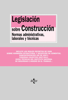LEGISLACION SOBRE CONSTRUCCION