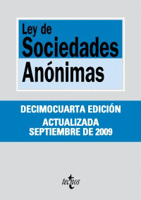 LEY DE SOCIEDADES ANÓNIMAS (14ª EDICION, 2009)