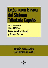 LEGISLACIÓN BÁSICA DEL SISTEMA TRIBUTARIO ESPAÑOL