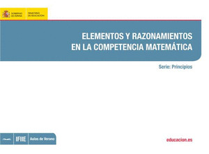ELEMENTOS Y RAZONAMIENTOS EN LA COMPETENCIA MATEMÁTICA
