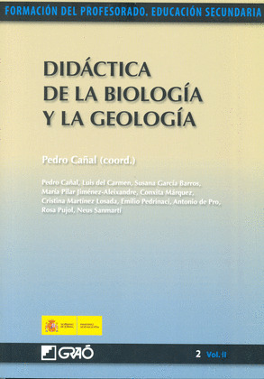 DIDÁCTICA DE LA BIOLOGÍA Y LA GEOLOGÍA