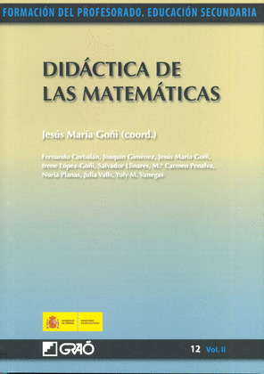 DIDÁCTICA DE LAS MATEMÁTICAS