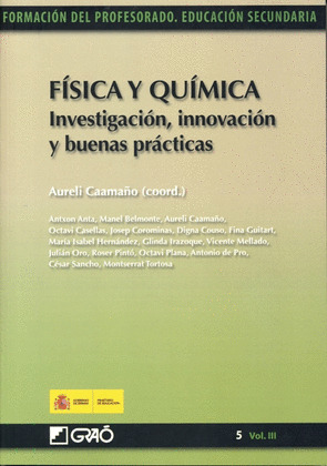 FÍSICA Y QUÍMICA. INVESTIGACIÓN, INNOVACIÓN Y BUENAS PRÁCTICAS