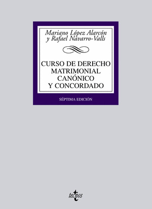 CURSO DE DERECHO MATRIMONIAL CANÓNICO Y CONCORDADO