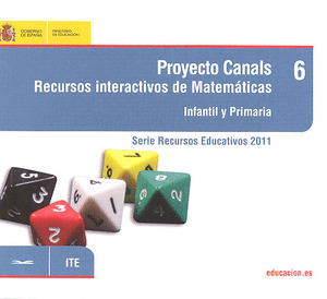 PROYECTO CANALS. RECURSOS INTERACTIVOS DE MATEMÁTICAS. INFANTIL Y PRIMARIA