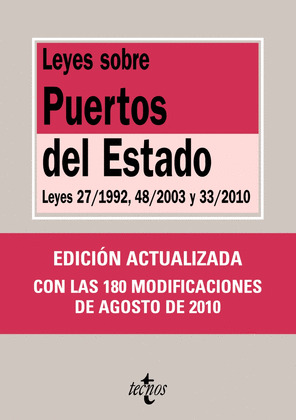 LEYES SOBRE PUERTOS DEL ESTADO