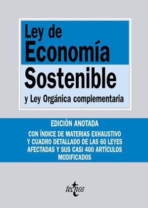 LEY DE ECONOMÍA SOSTENIBLE Y LEY ORGANICA COMPLEMENTARIA (2011)