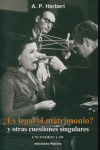¿ES LEGAL EL MATRIMONIO?