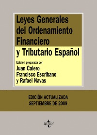 LEYES GENERALES DEL ORDENAMIENTO FINANCIERO Y TRIBUTARIO ESPAÑOL