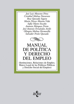 MANUAL DE POLÍTICA Y DERECHO DEL EMPLEO