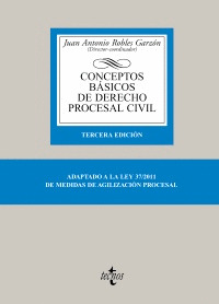 CONCEPTOS BÁSICOS DE DERECHO PROCESAL CIVIL (3ª EDICION)