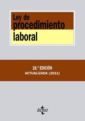 LEY DE PROCEDIMIENTO LABORAL (18ª EDICION, 2011)