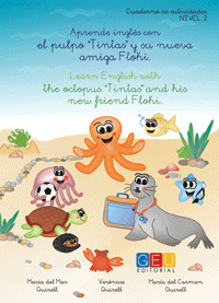 APRENDO INGLES CON EL PULPO TINTAS Y SU NUEVA AMIGA FLOKI
