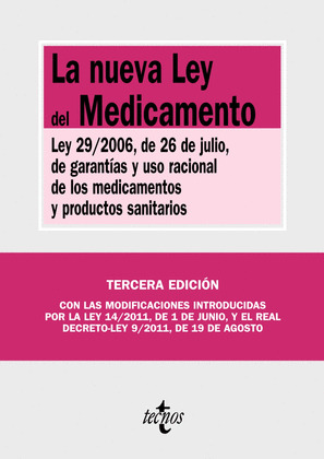 NUEVA LEY DEL MEDICAMENTO, LA