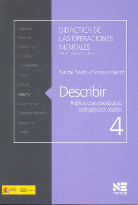 DESCRIBIR. IMPLICACIONES PSICOLÓGICAS, PEDAGÓGICAS Y SOCIALES