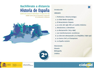 HISTORIA DE ESPAÑA, 2 BACHILLERATO