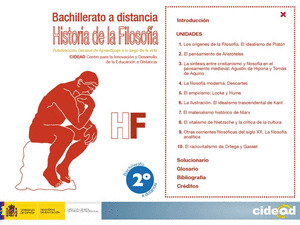 HISTORIA DE LA FILOSOFÍA, 2 BACHILLERATO