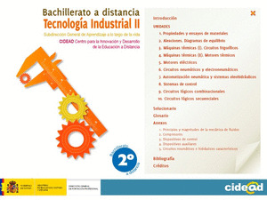 TECNOLOGÍA INDUSTRIAL, 2 BACHILLERATO