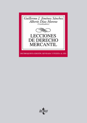 LECCIONES DE DERECHO MERCANTIL